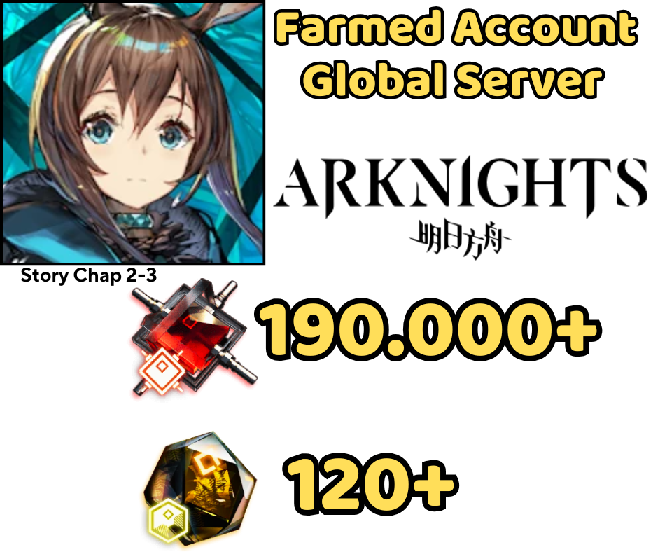 Arknight Reroll 190000+ Orundum