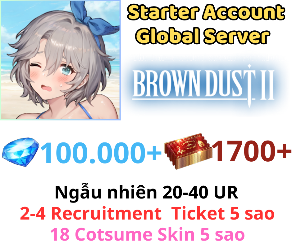 Brown Dust 2 100K+ Gem